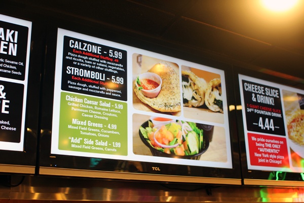 MENU BOARD